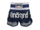 Lumpinee Woman Navy Muay Thai Fight Shorts : LUM-033-W
